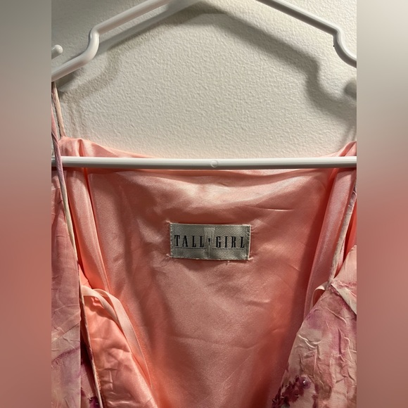 TALL GIRL Silk Floral Dress - Picture 3 of 6